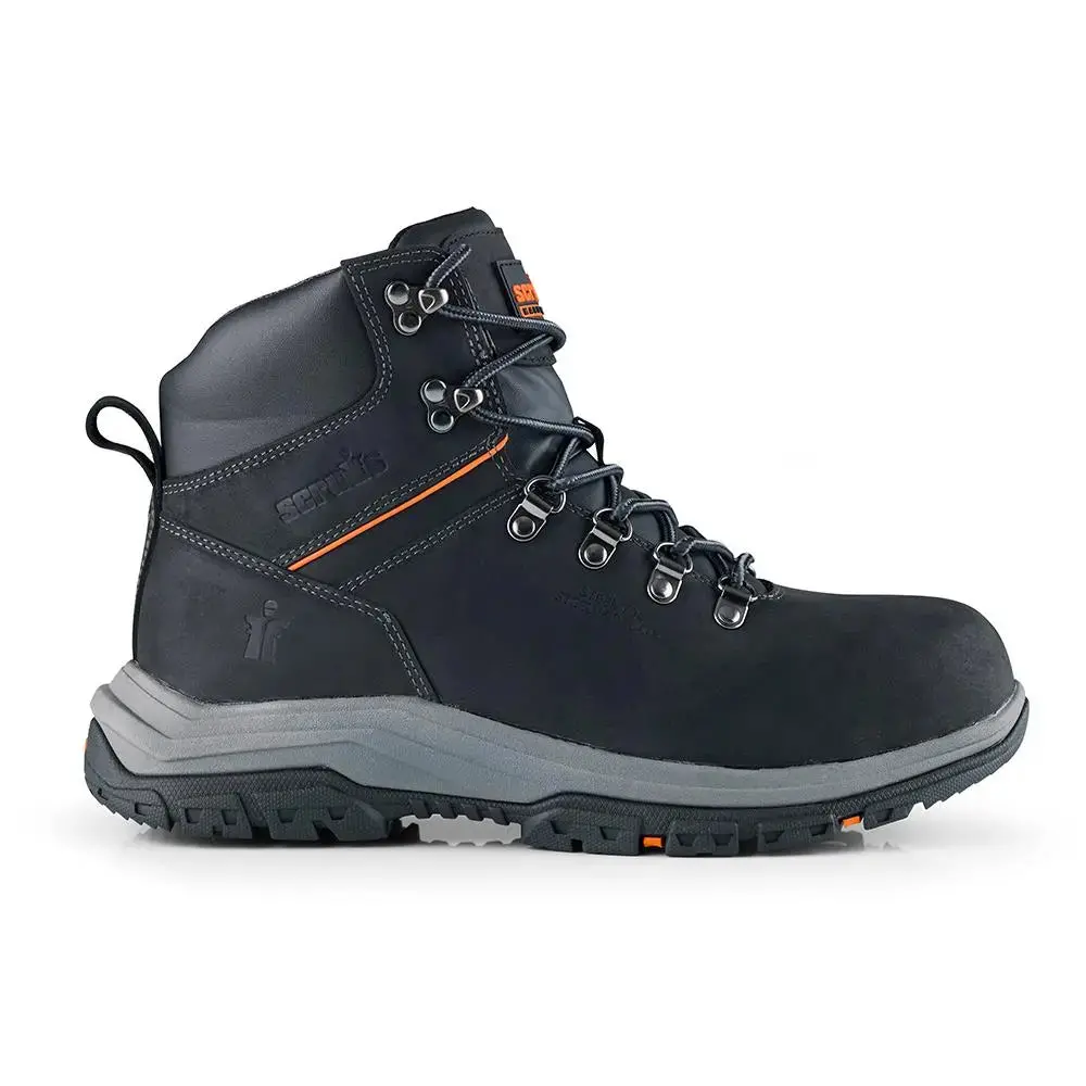 Scruffs Rafter Safety Boots Black - Choose Size 1
