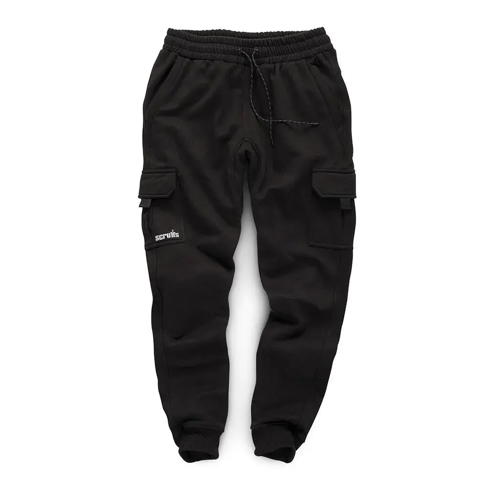 Scruffs Slim Fit Jogger Black With Cargo Pockets - Choose Size 1