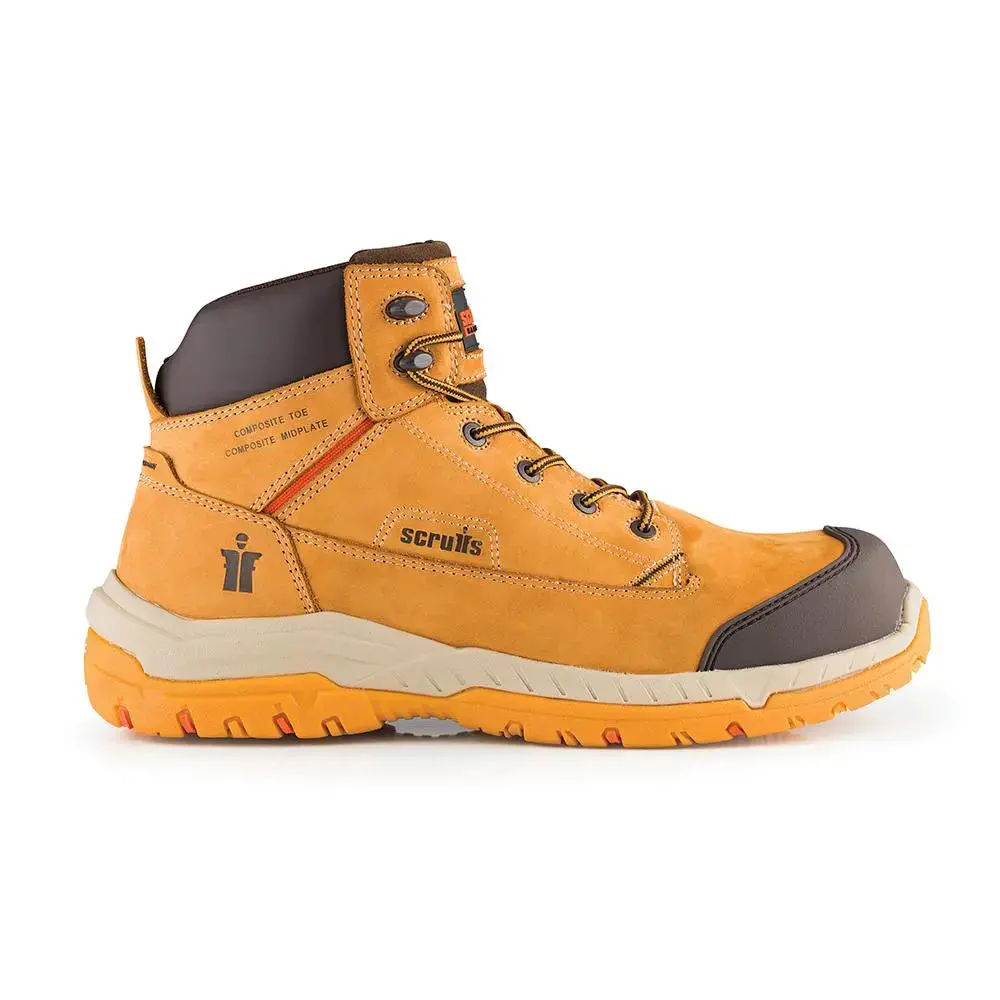 Scruffs Solleret Safety Boots Tan - Choose Size 1