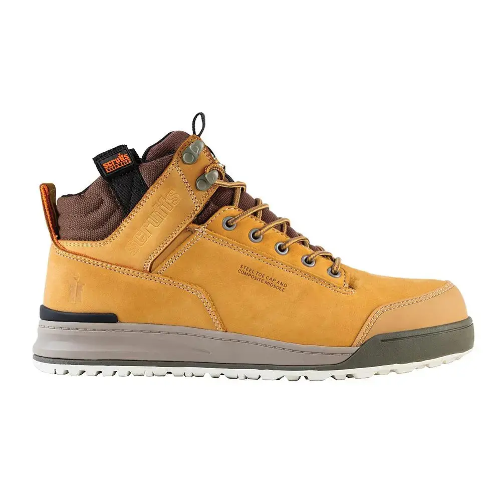 Scruffs Switchback Safety Boots Tan Size 11 / 46 T51450 1