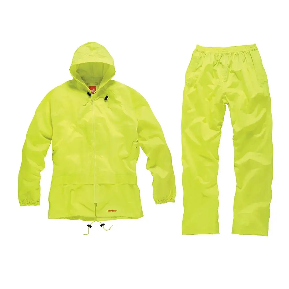 Scruffs Waterproof Suit Yellow Xl T54556 1