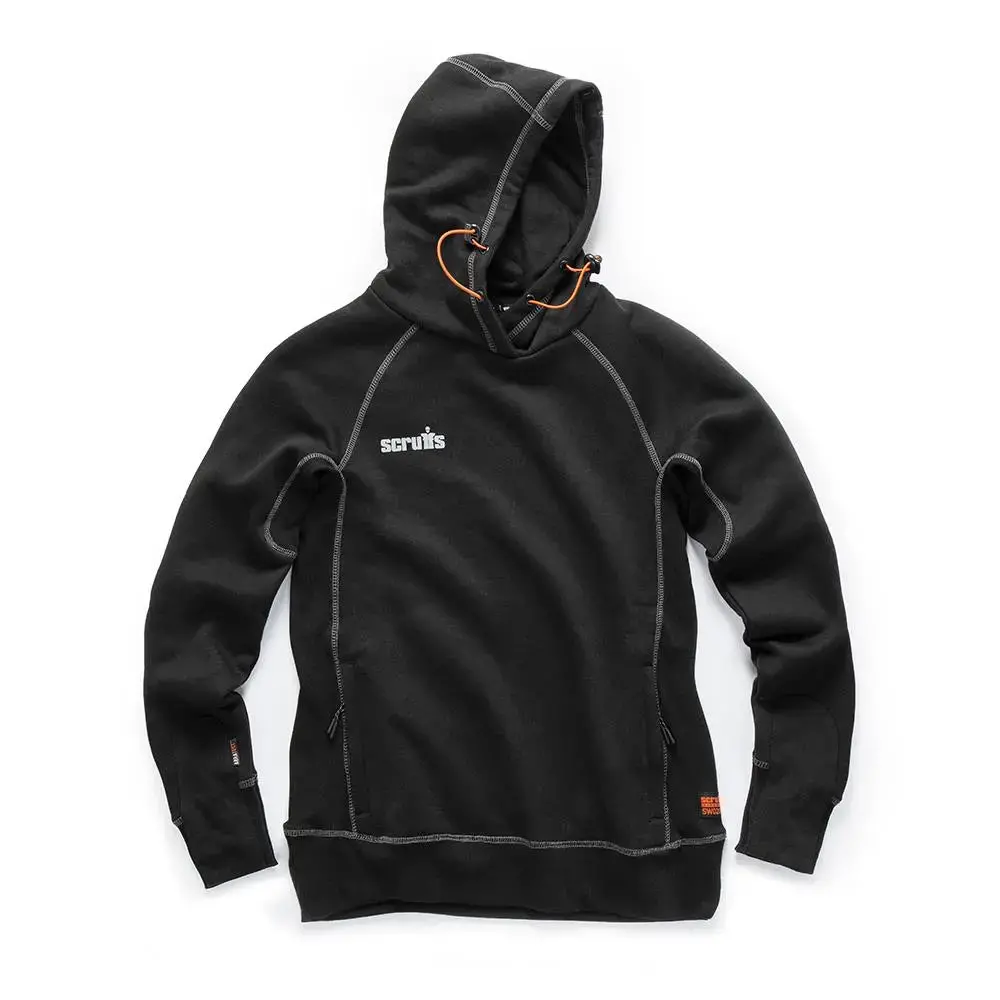 Scruffs Women's Trade Hoodie Black - Choose Size 1