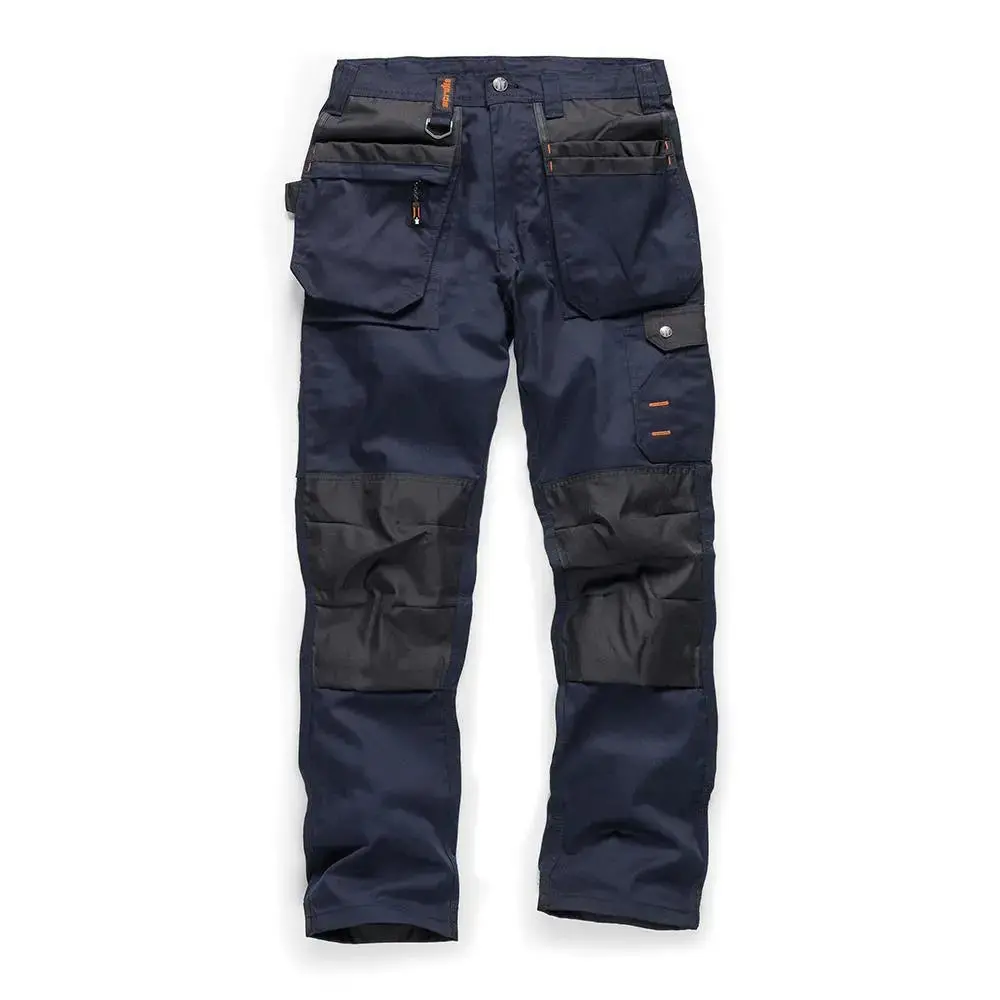 Scruffs Worker Plus Trousers Navy - Choose Size 1