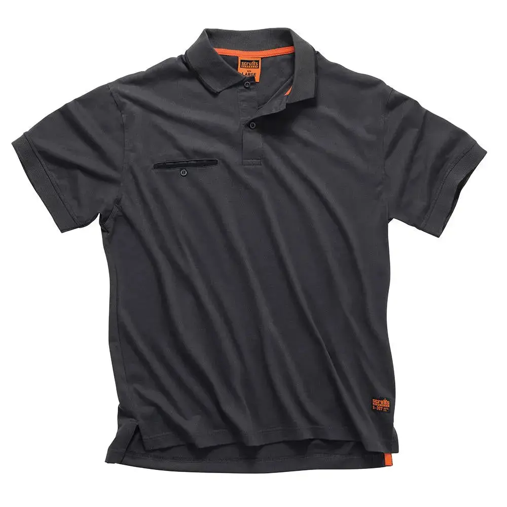 Scruffs Worker Polo Graphite L T54668 1