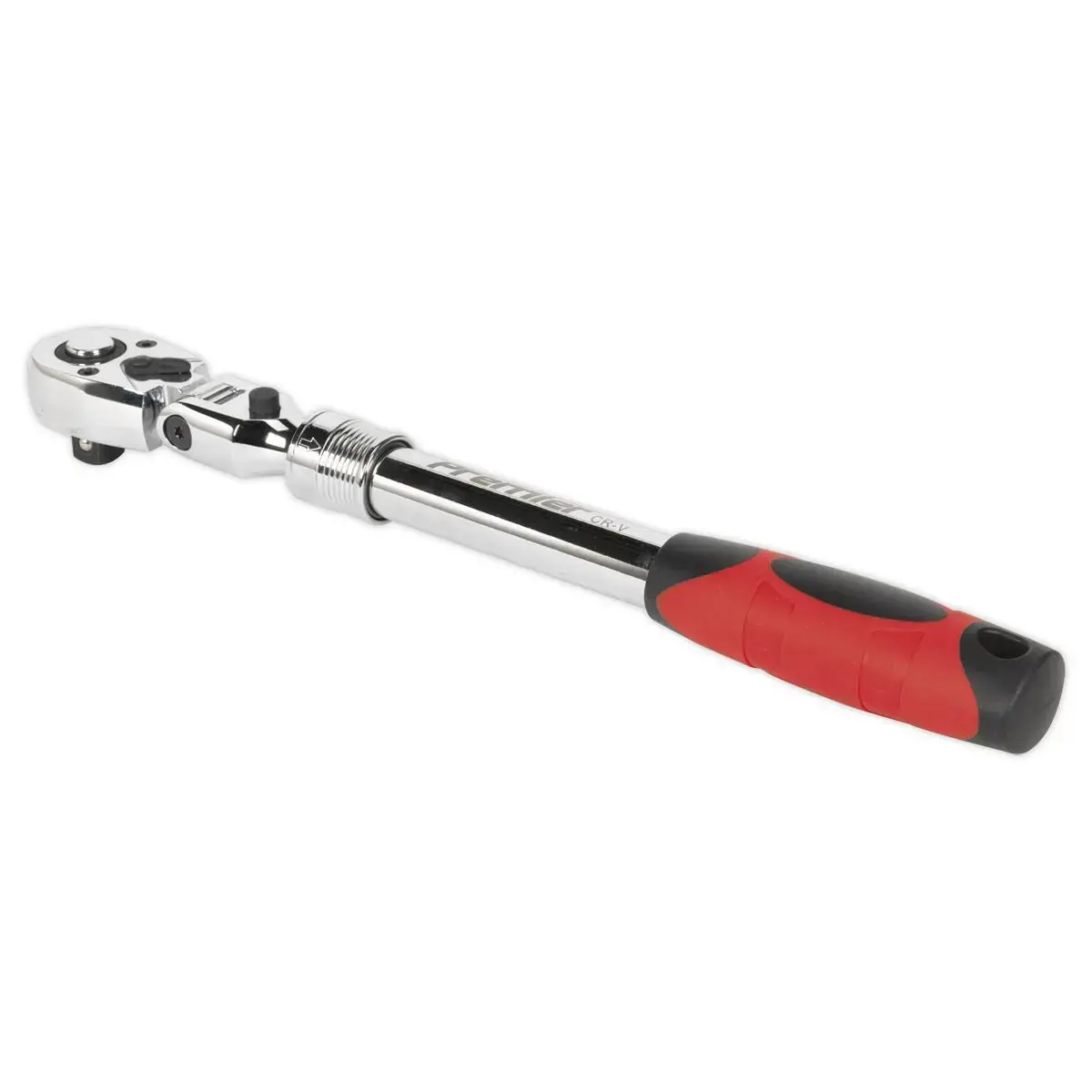 Sealey 1/2" Flexi-Head Extendable Ratchet Handle Socket Wrench 72 Tooth 1