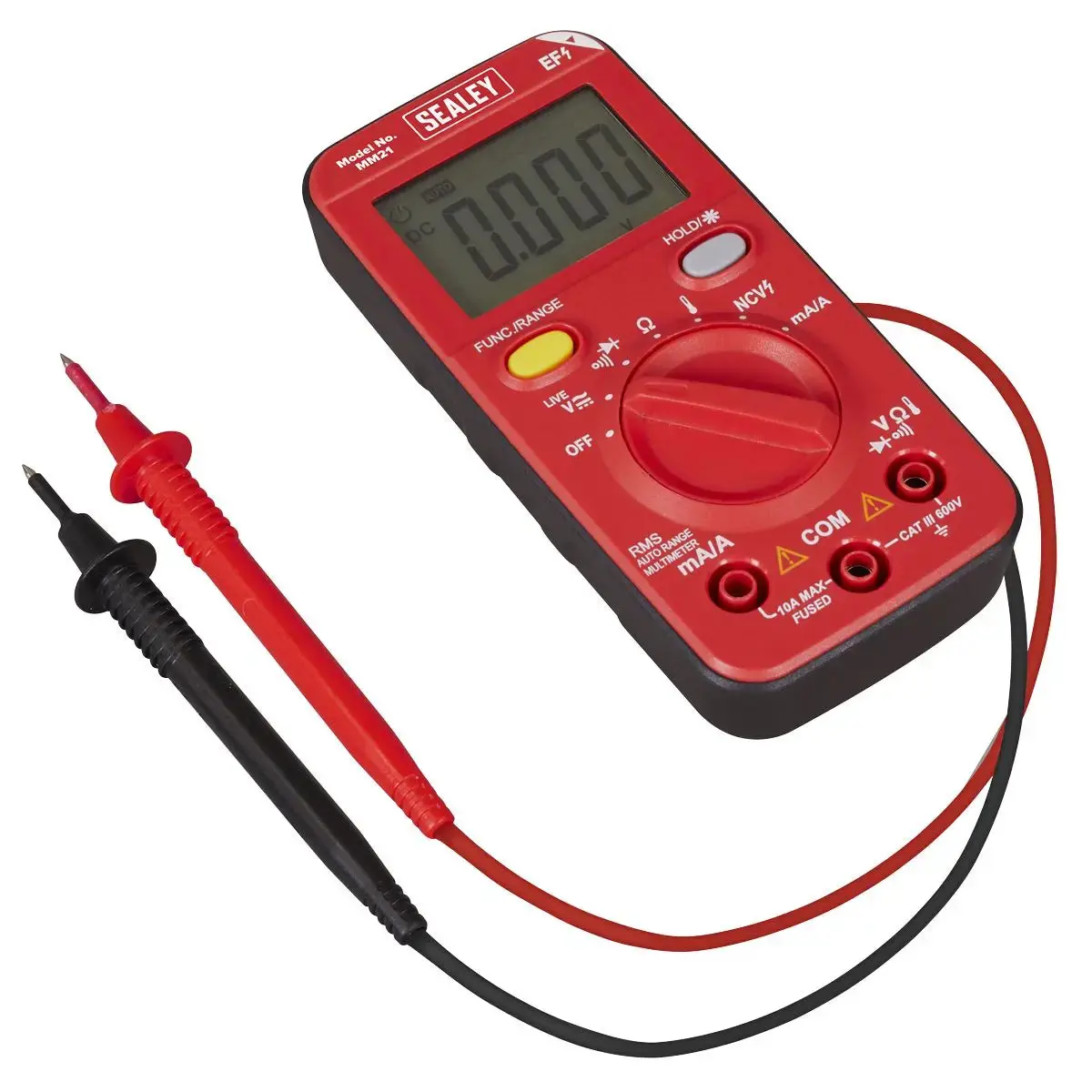 Sealey 10-Function Professional Auto-Ranging Digital Multimeter 1