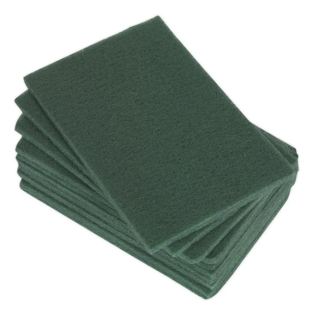 Sealey 10 Pack Abrasive Finishing Pad 150Mm X 230Mm Fine 1