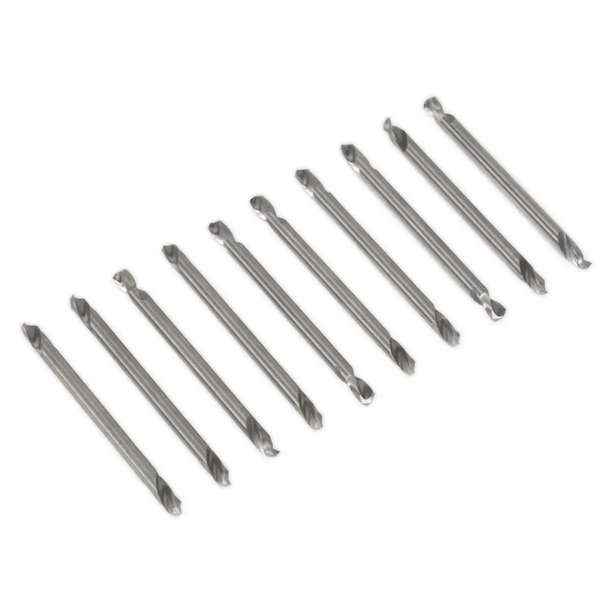 Sealey 10 Piece Double End Drill Bit Set 1/8 1