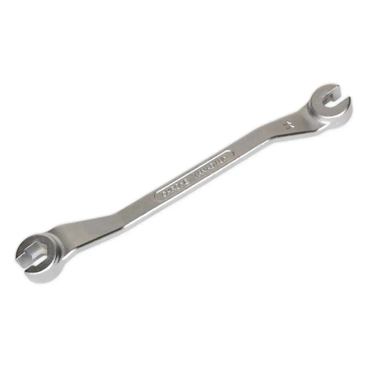 Sealey 10 X 11Mm Brake Pipe Spanner Cranked Offset Fuel Pipe Flare Nut 1