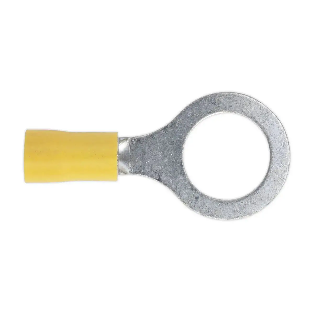 Sealey 100 Pack 13Mm (1/2") Yellow Easy Entry Ring Terminal 1