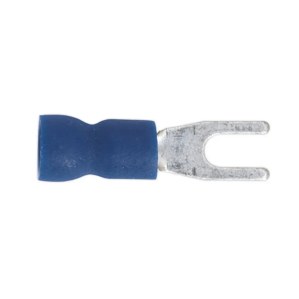 Sealey 100 Pack 3.7Mm (4Ba) Blue Easy Entry Fork Terminal 1