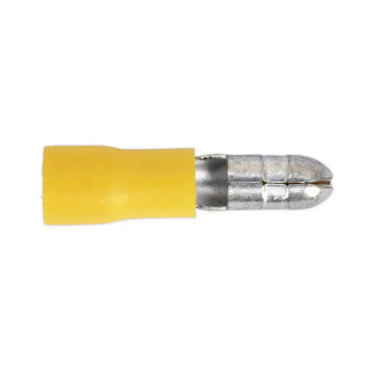 Sealey 100 Pack 5Mm Yellow Bullet Terminal 1