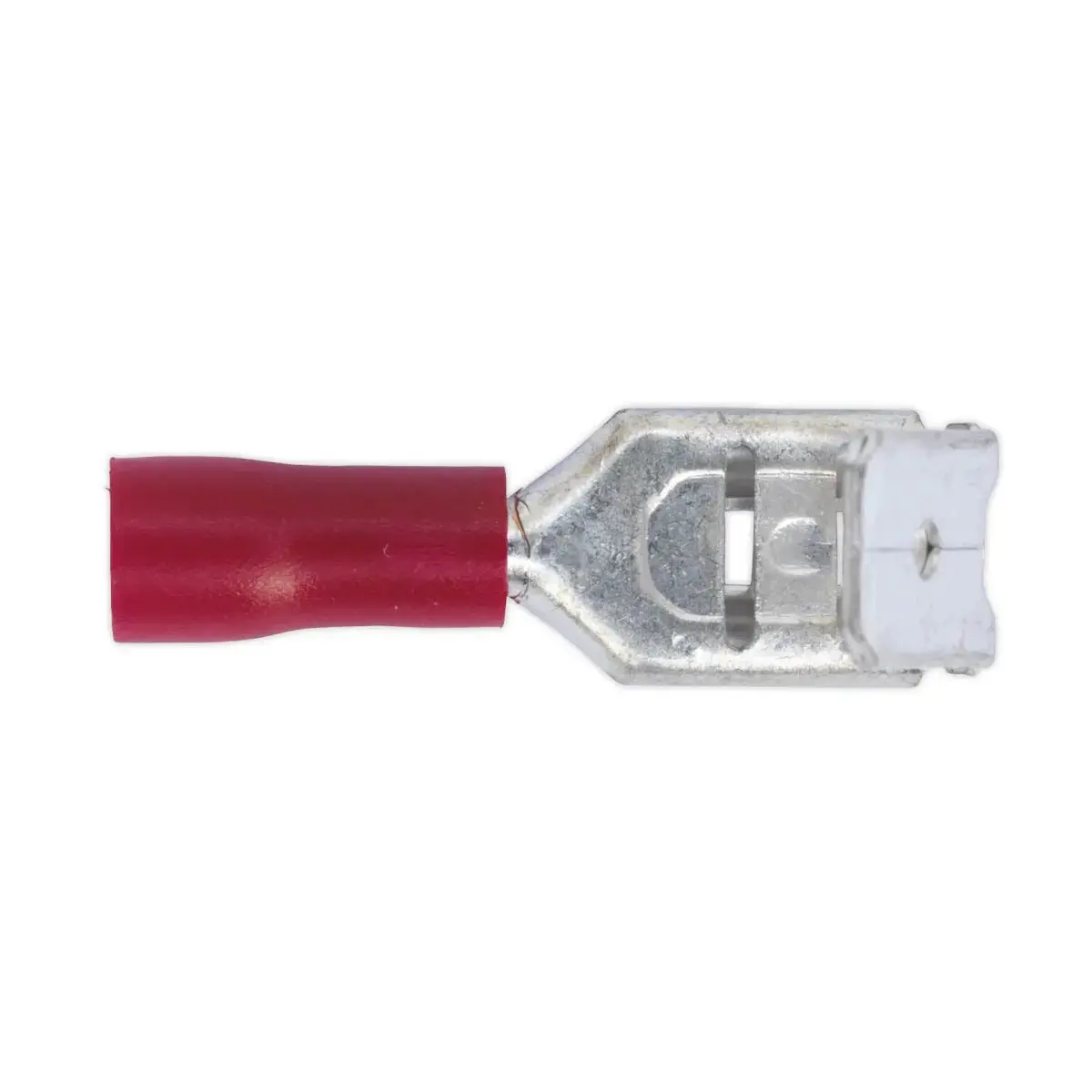 Sealey 100 Pack 6.3Mm Red Piggy Back Terminal 1