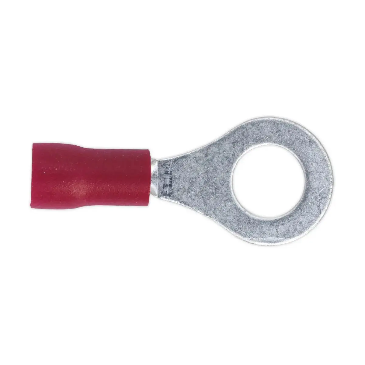 Sealey 100 Pack 6.4Mm (1/4") Red Easy Entry Ring Terminal 1