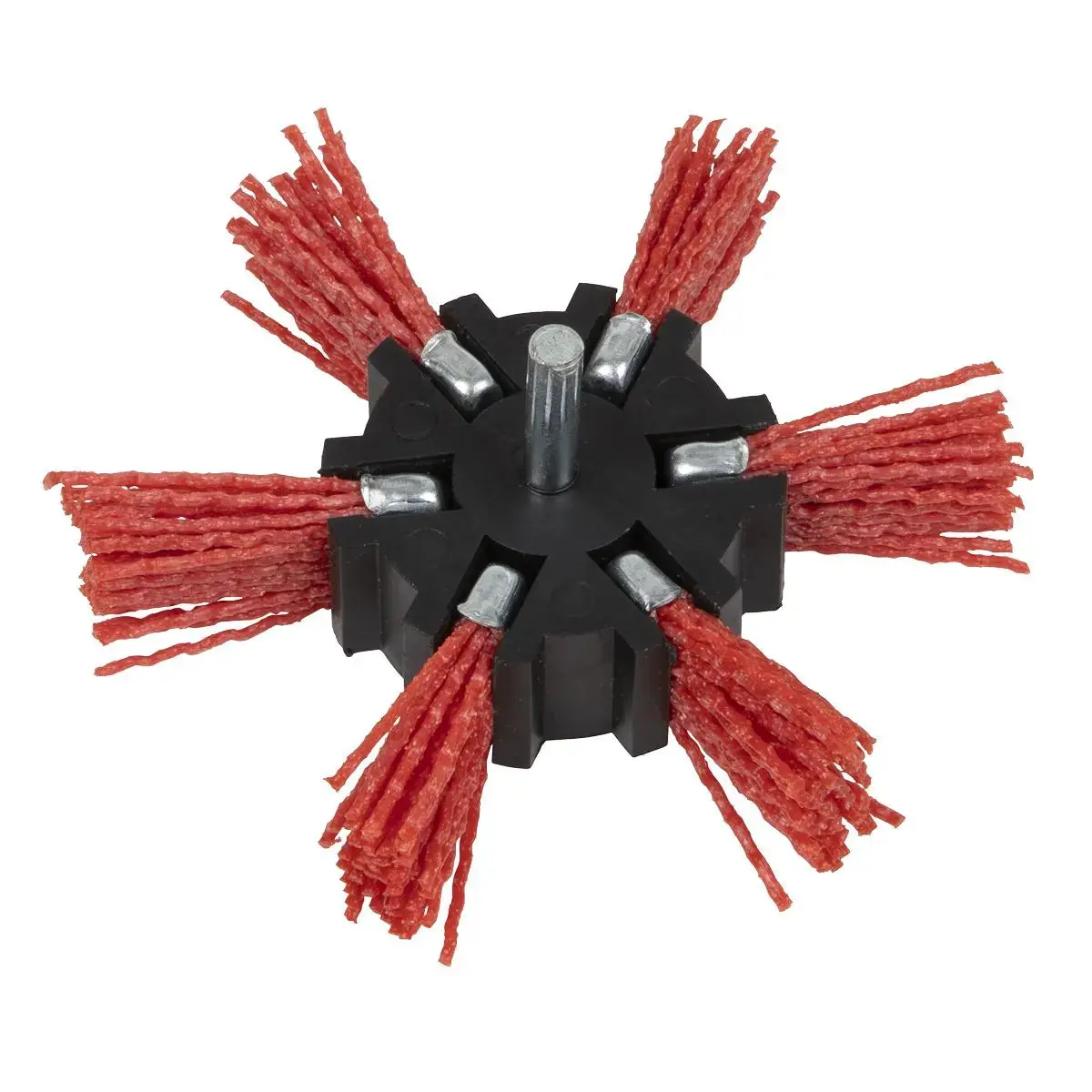 Sealey 100Mm Nylon Filament Strip Brush With 6Mm Shaft 1