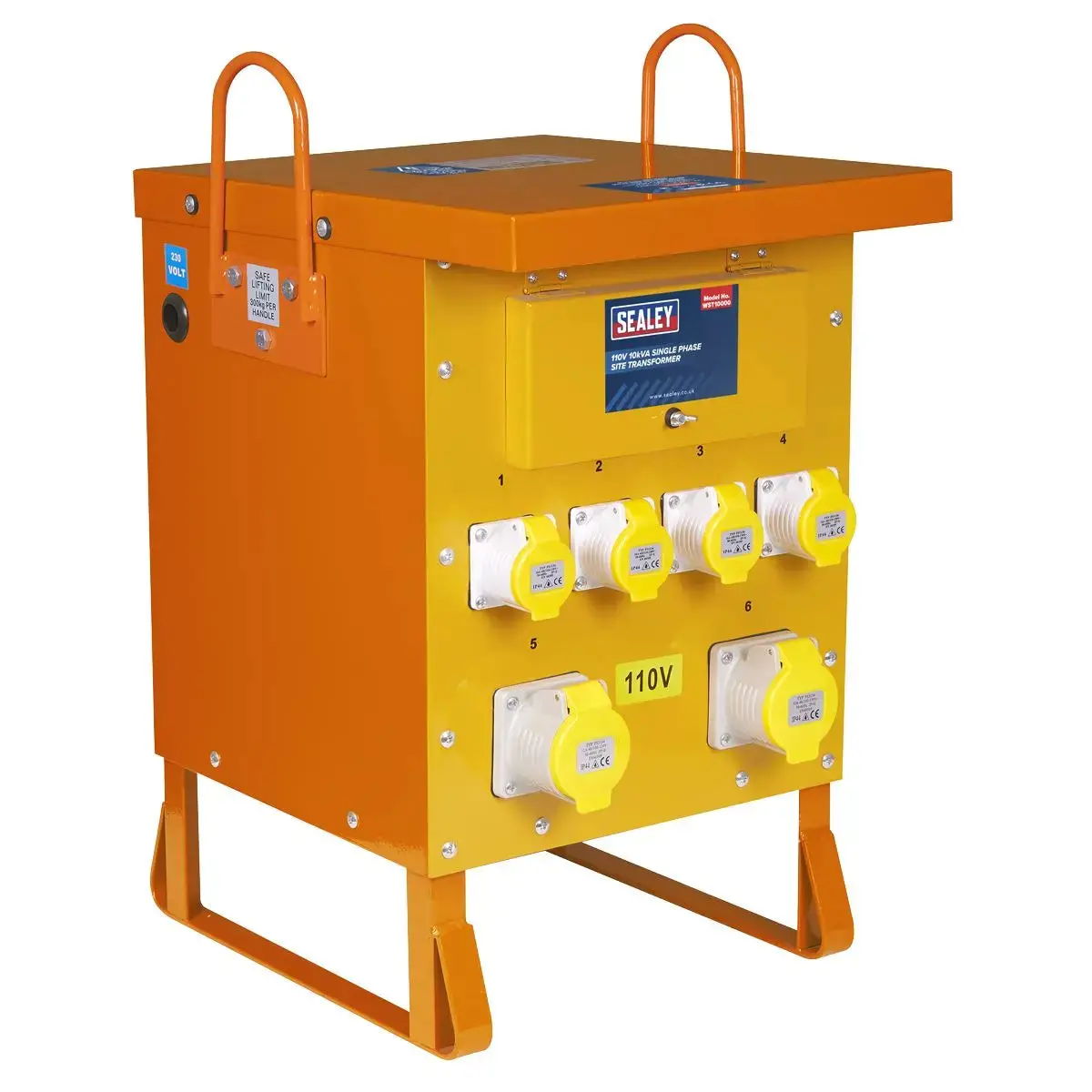 Sealey 110V 10Kva Single Phase Site Transformer 1