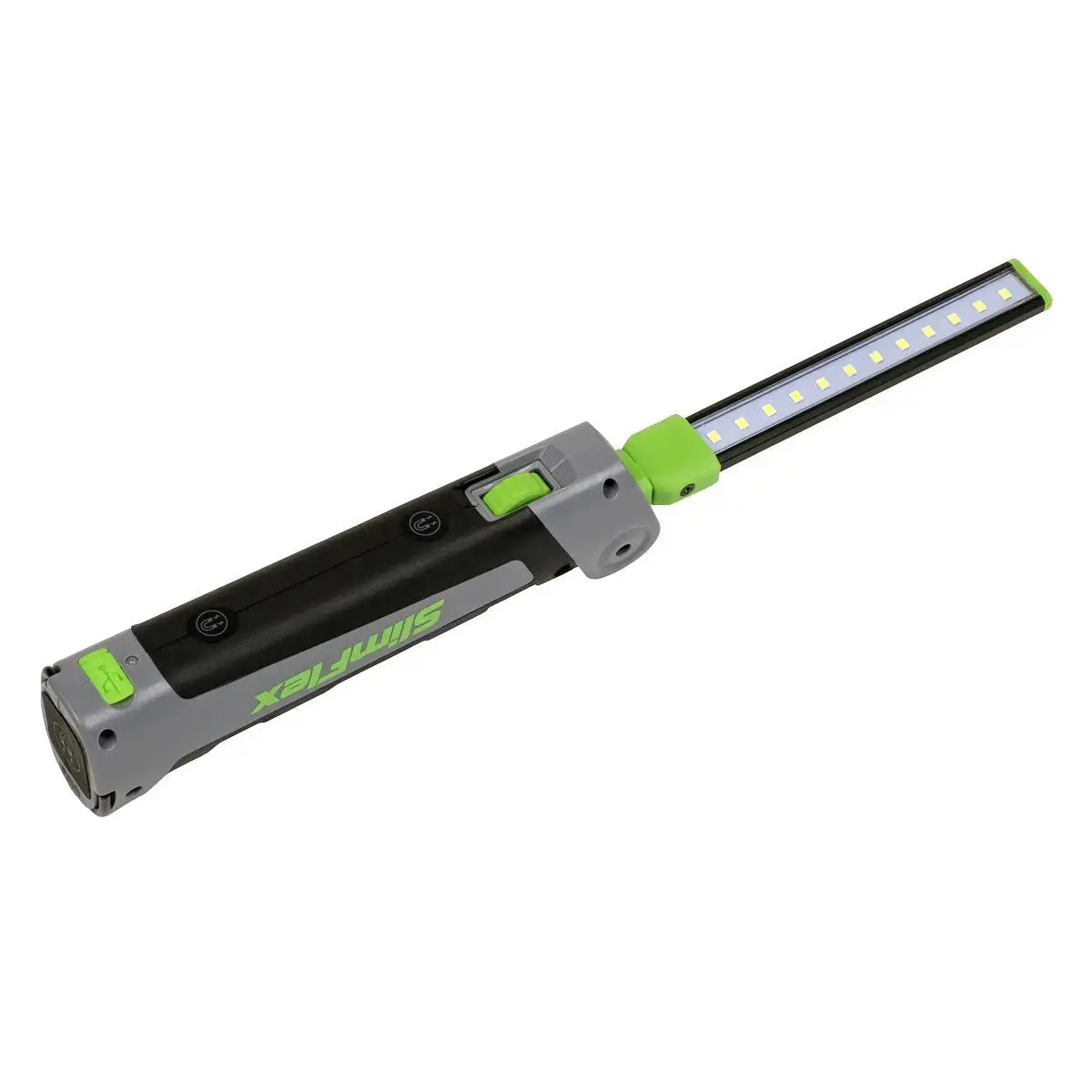 Sealey 12 Smd Led + 1W Led Rechargeable Slim Inspection Lamp Magnetic Base 400 Lumens 1