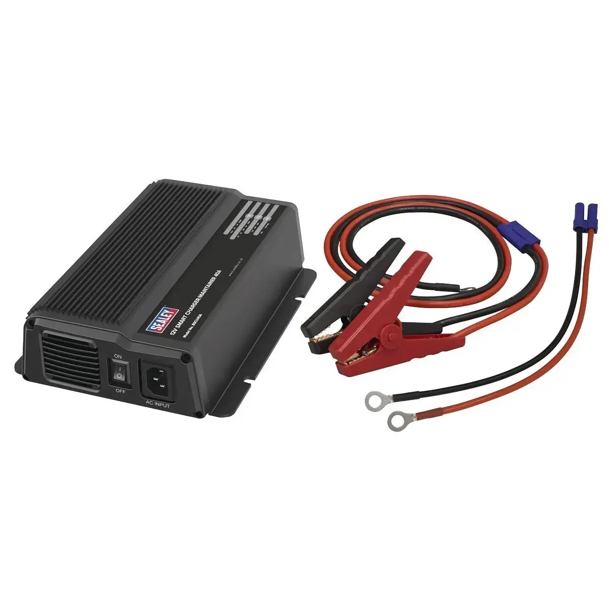 Sealey 12V Battery Smart Charger/Maintainer 40A 1