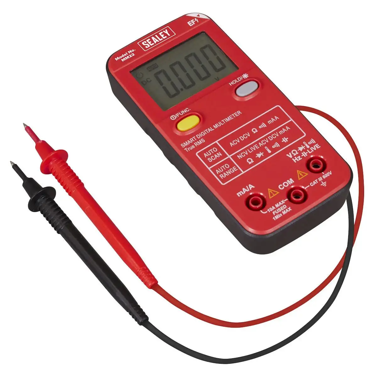 Sealey 13-Function Professional Smart Auto-Scanning Digital Multimeter 1