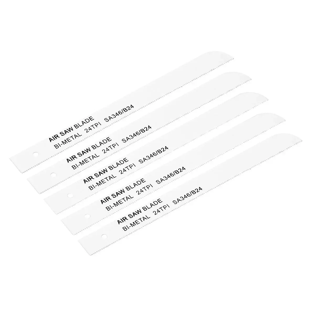 Sealey 141Mm Air Saw Blade 24Tpi - Pack Of 5 1