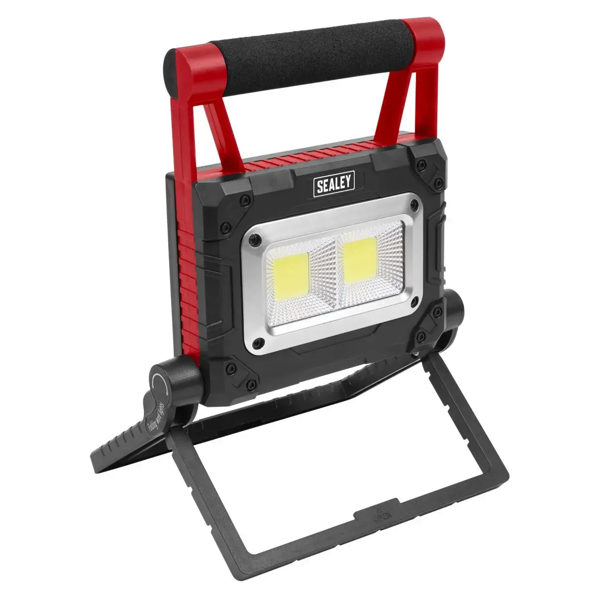 Sealey 15W Cob Led Solar Powered Rechargeable Portable Floodlight 1
