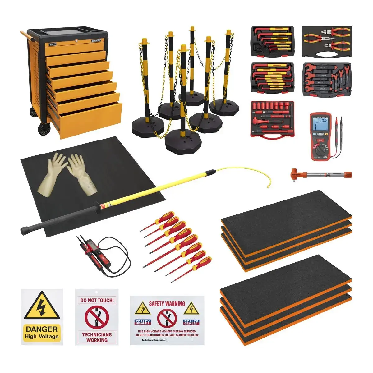 Sealey 19Pc Ev/Hybrid Master Tool Kit 1