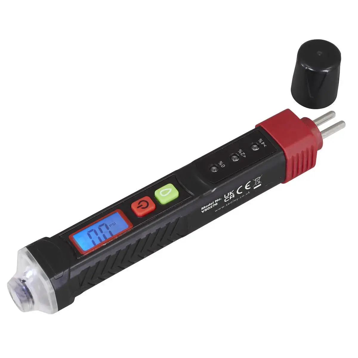 Sealey 2-In-1 Brake Fluid Tester & Tyre Pressure Gauge 1