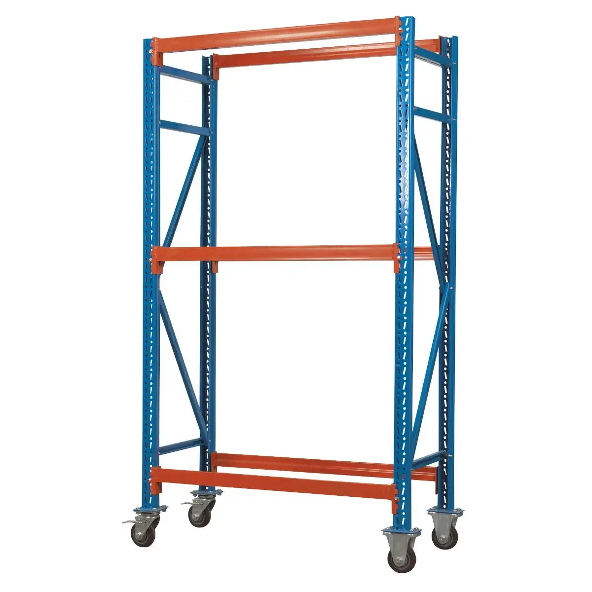 Sealey 2-Level Mobile Tyre Rack 200Kg Capacity Per Level 1