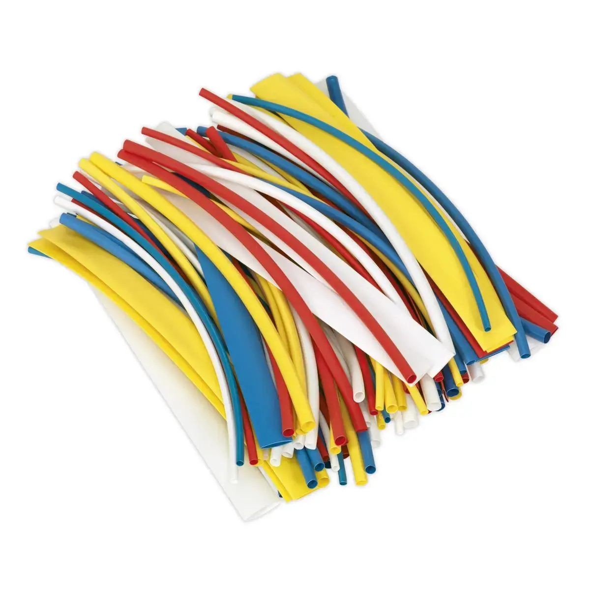 Sealey 200Mm Heat Shrink Tubing Mixed Colours - Pack Of 100 1