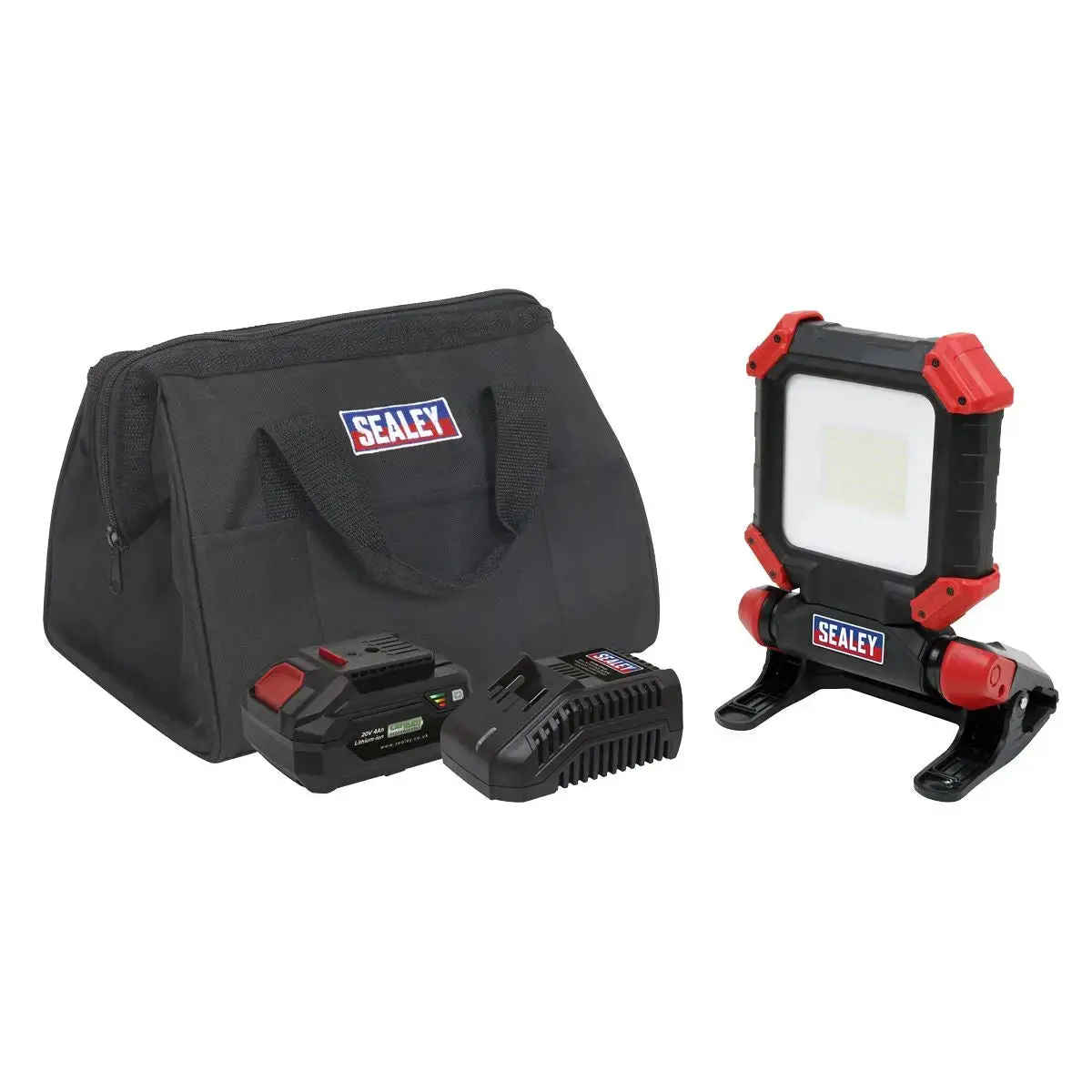 Sealey 20V 4Ah Sv20 Series Cordless 15W Smd Led Worklight Kit 1