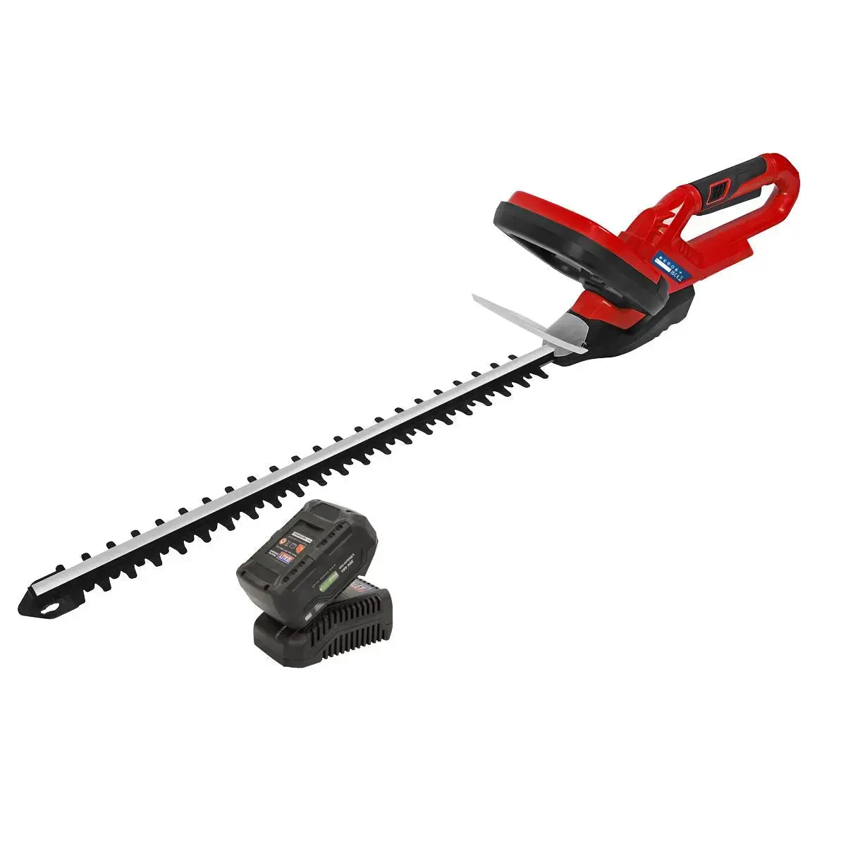 Sealey 20V Cordless 520Mm Hedge Trimmer Kit 4Ah Battery And Charger 1