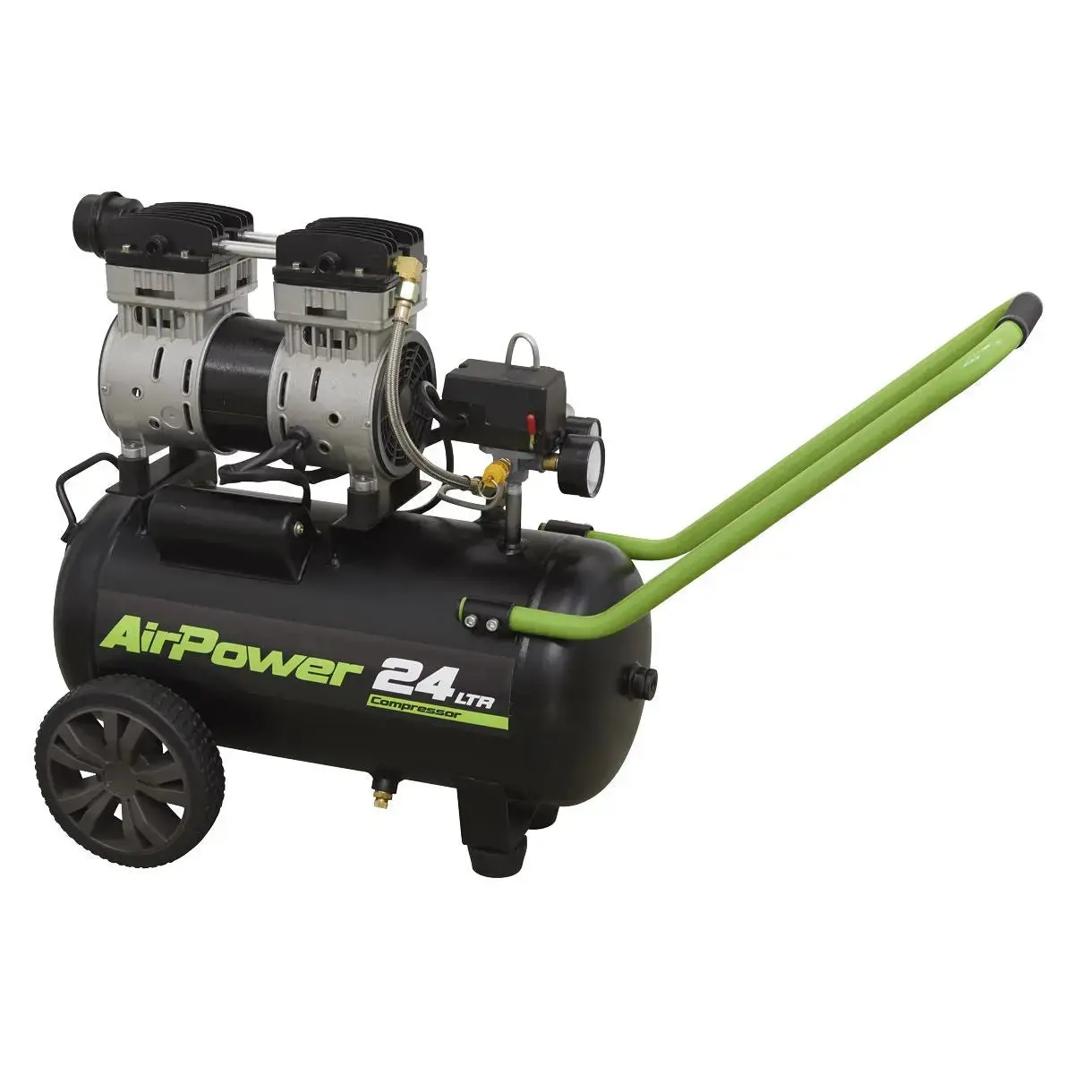 Sealey 24L Low Noise Direct Drive Air Compressor 1Hp 1