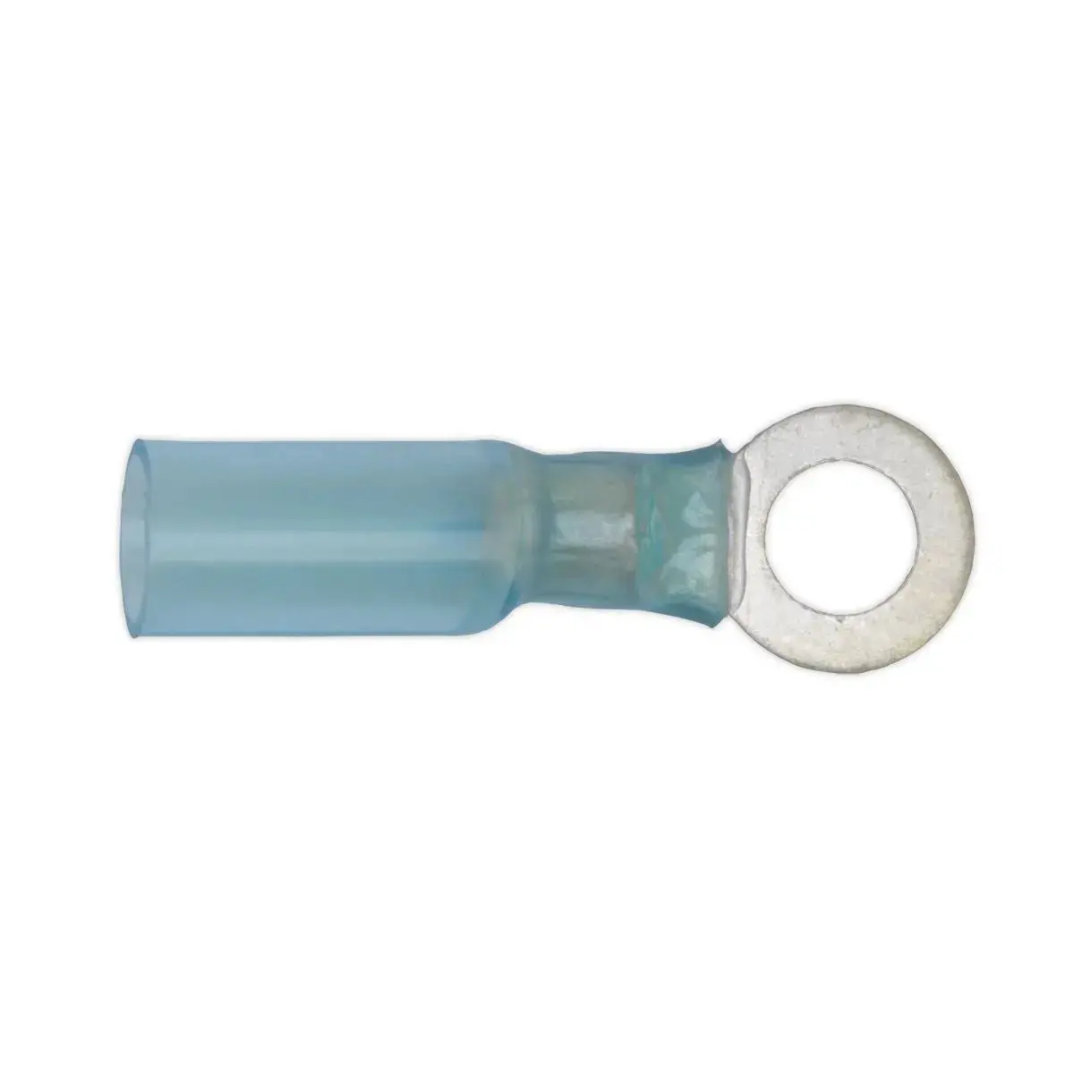 Sealey 25 Pack 6.4Mm (2Ba) Blue Heat Shrink Ring Terminal 1