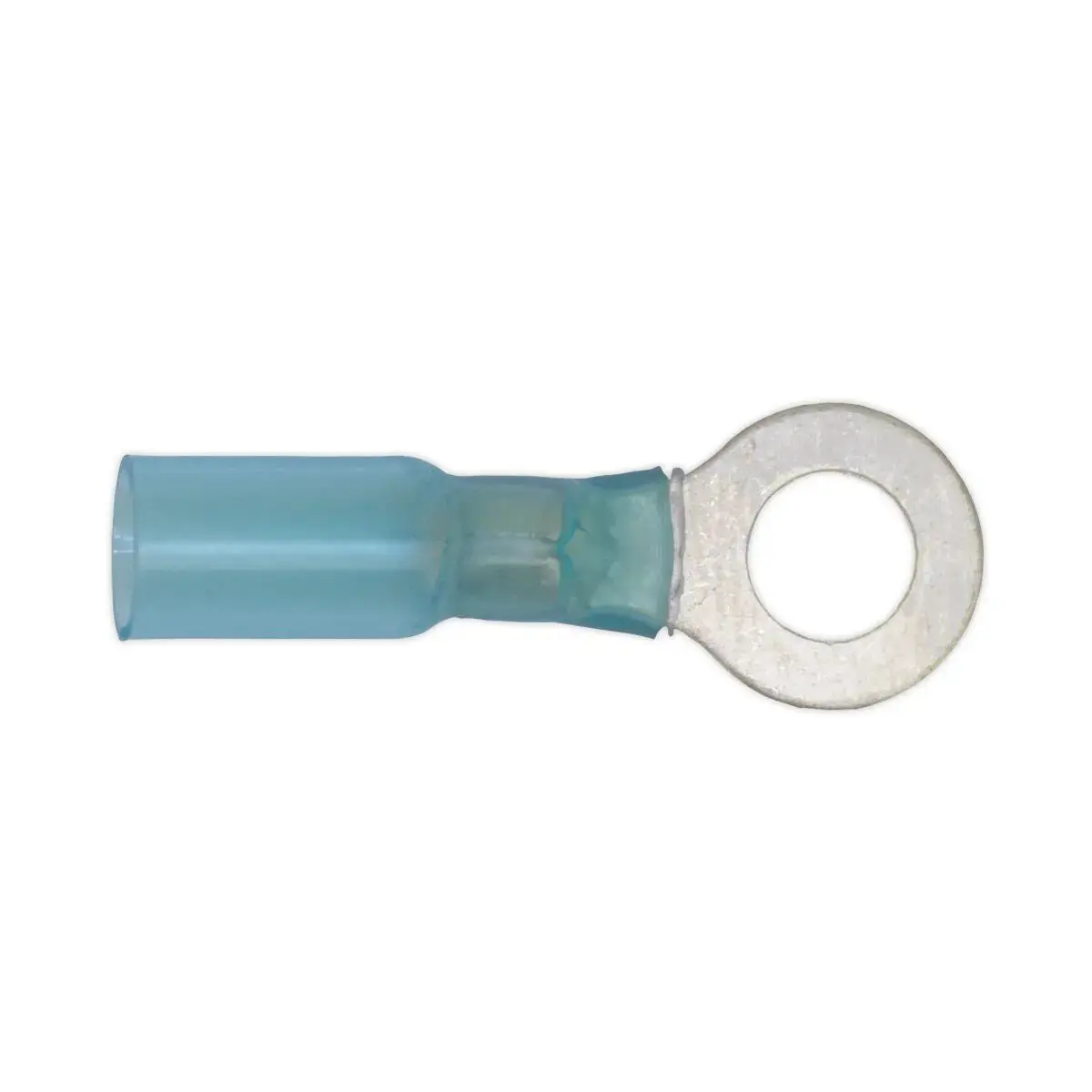 Sealey 25 Pack 8.4Mm (1/4") Blue Heat Shrink Ring Terminal 1