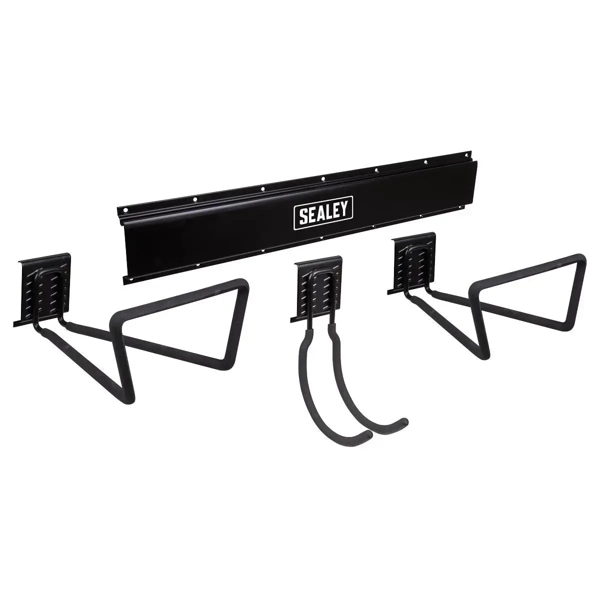 Sealey 3 Large Hook Storage Rail Wall Mounting 1