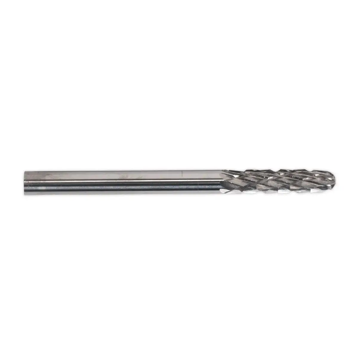 Sealey 3 Pack 3Mm Cylinder Ball Nosed Micro Carbide Rotary Burr Nose Metal 1