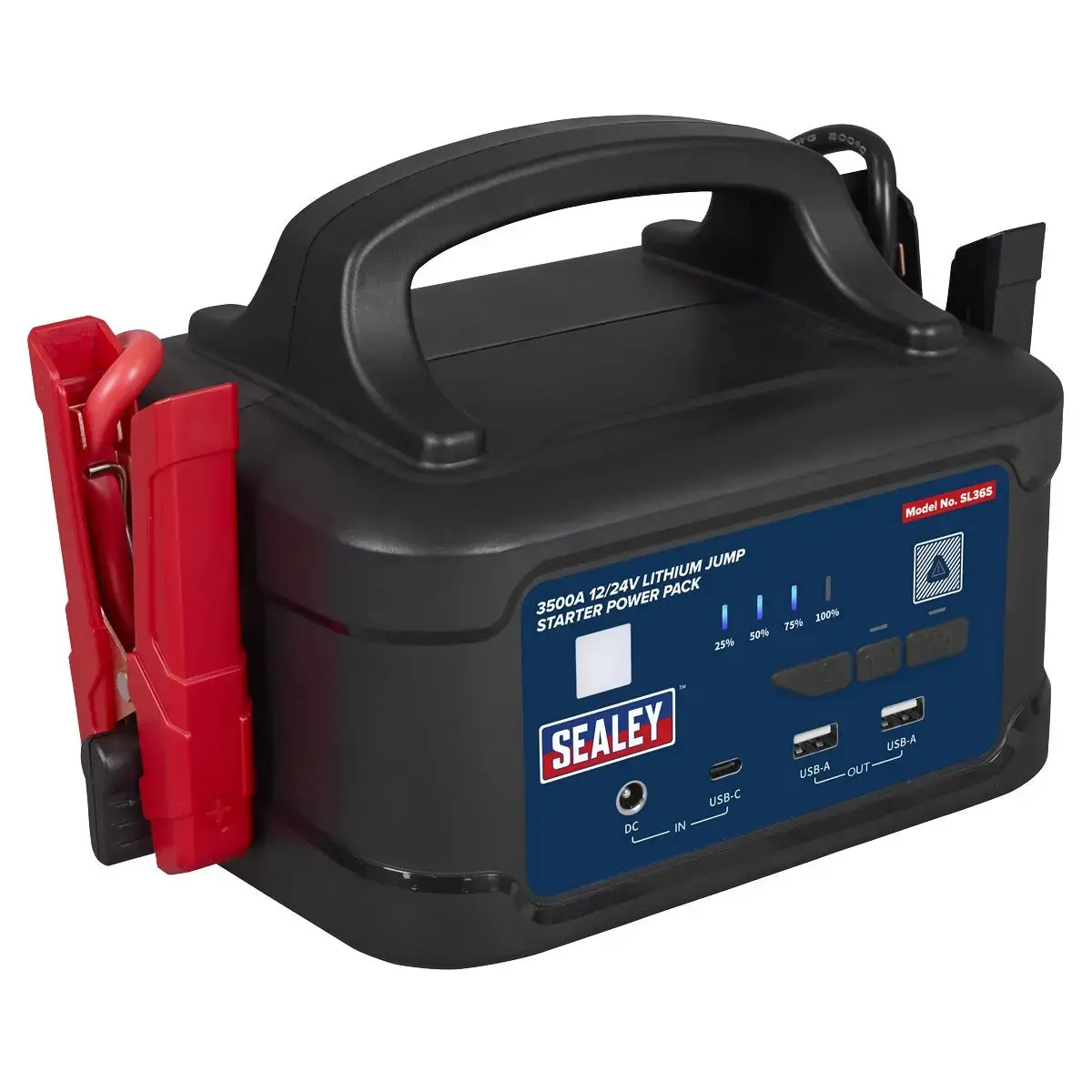 Sealey 3500A 12/24V Lithium Jump Starter Power Pack 1