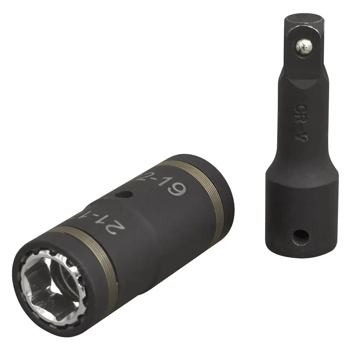 Sealey 4-In-1 1/2"Sq Drive Impact Socket Set 2Pc 1