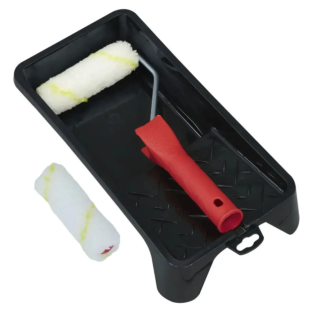 Sealey 4" Paint Roller Set With Tray 1