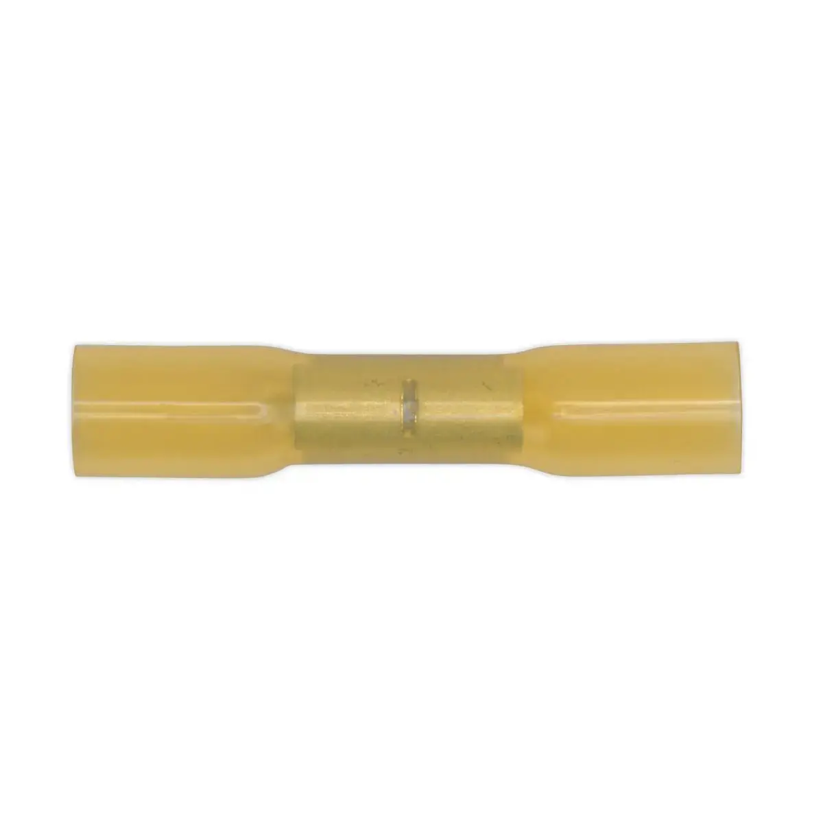 Sealey 50 Pack 6.8Mm Yellow Heat Shrink Butt Connector Terminal 1