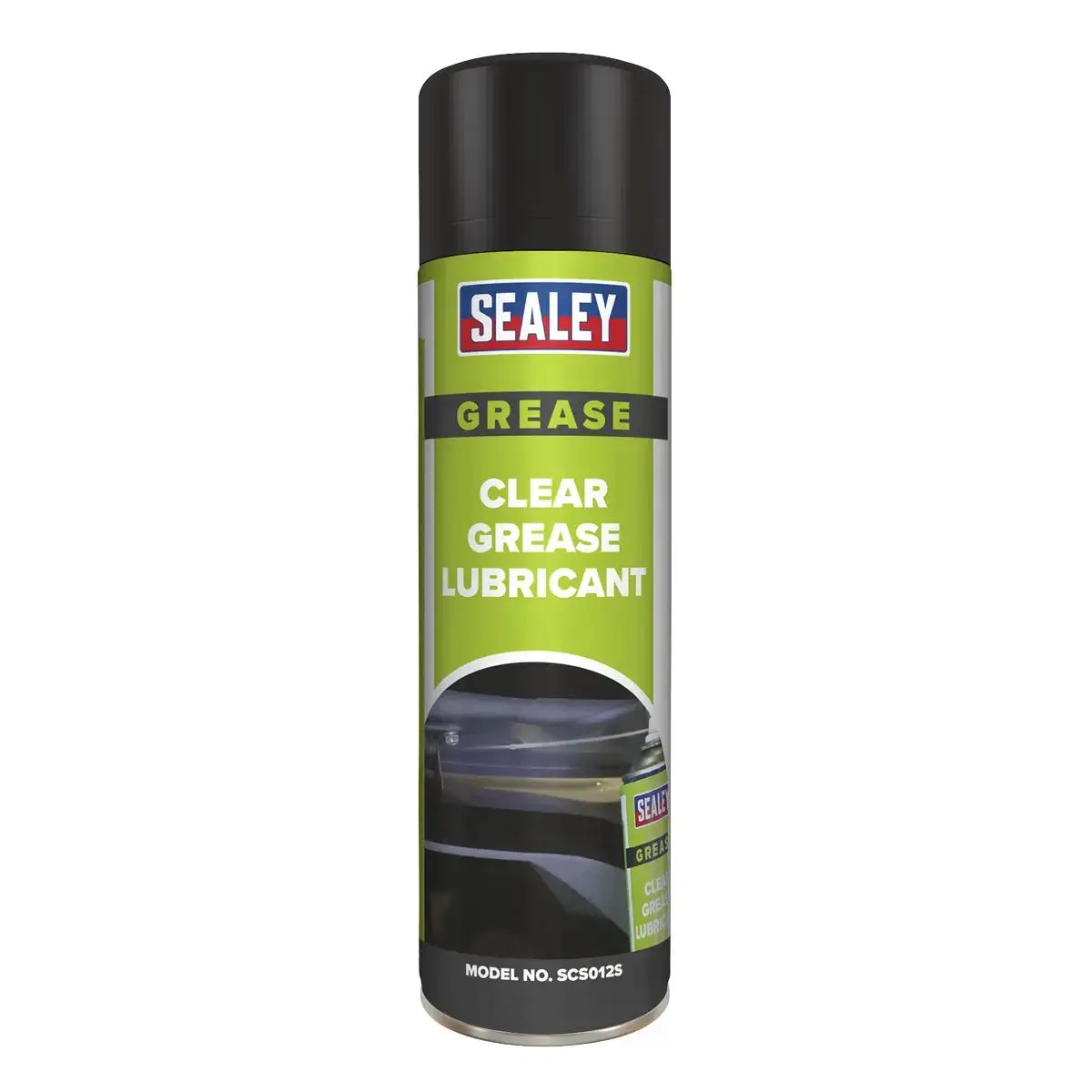 Sealey 500Ml Clear Spray Grease Lubricant Silicon Free Formula 1