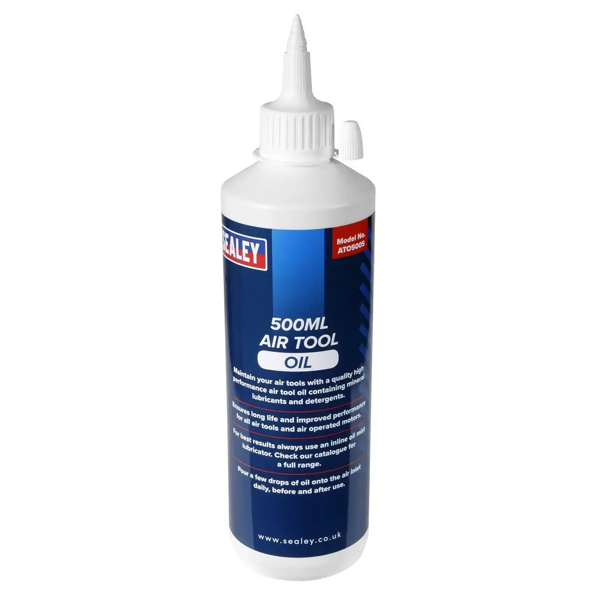 Sealey 500Ml High Performance Air Tool Oil Lubricant Airline Tools Maintain 1