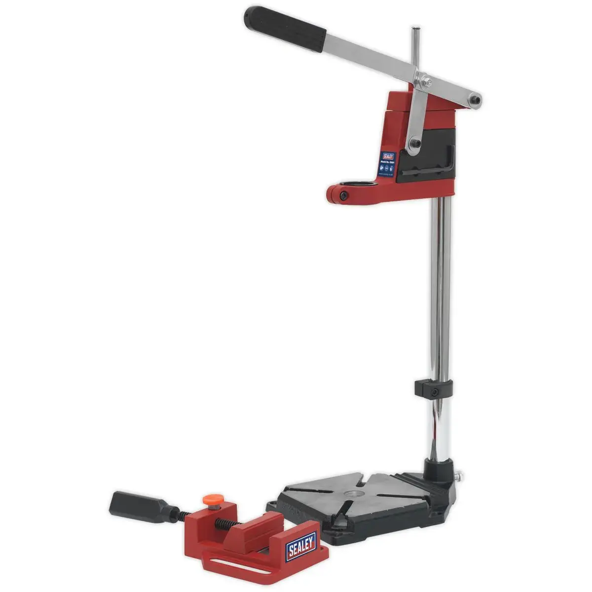 Sealey 500Mm Drill Stand With Cast Iron Base And 65Mm Vice 1