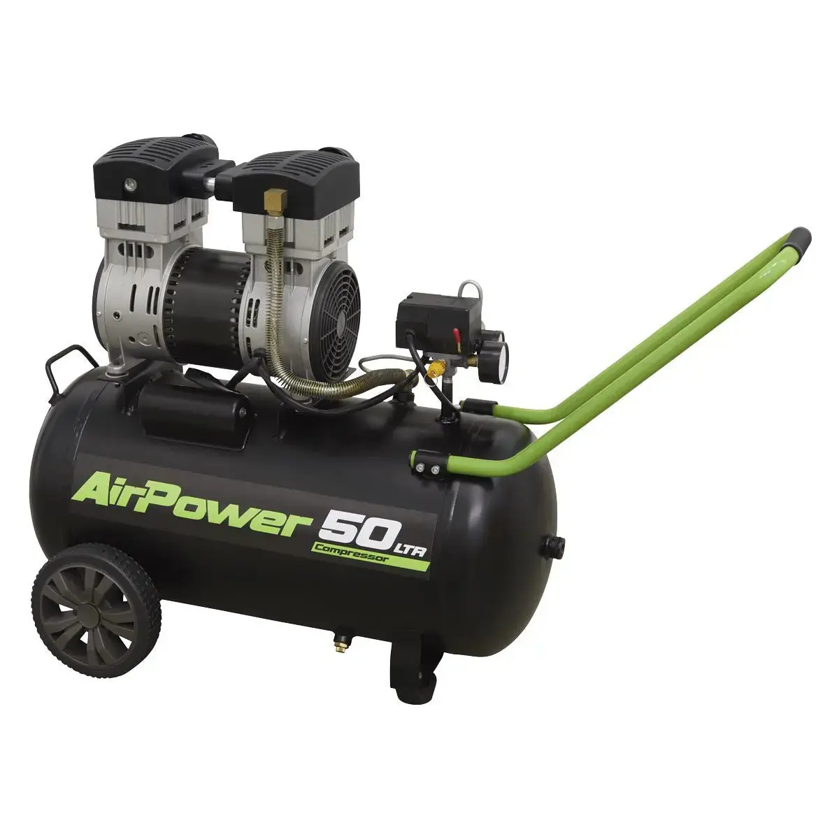 Sealey 50L Low Noise Direct Drive Air Compressor 1.6Hp 1