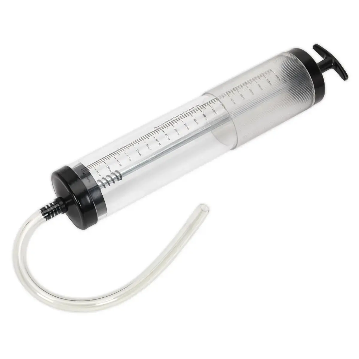 Sealey 550Ml Oil Suction Syringe Remover T-Bar Plunger 10Mm Bore Hose 1