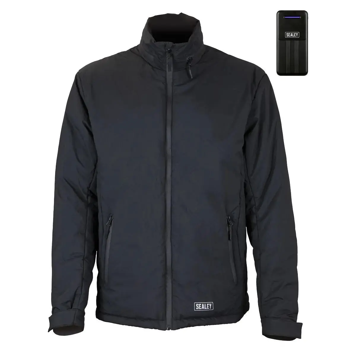Sealey 5V Heated Rain Jacket With Power Bank 20Ah - Large 1