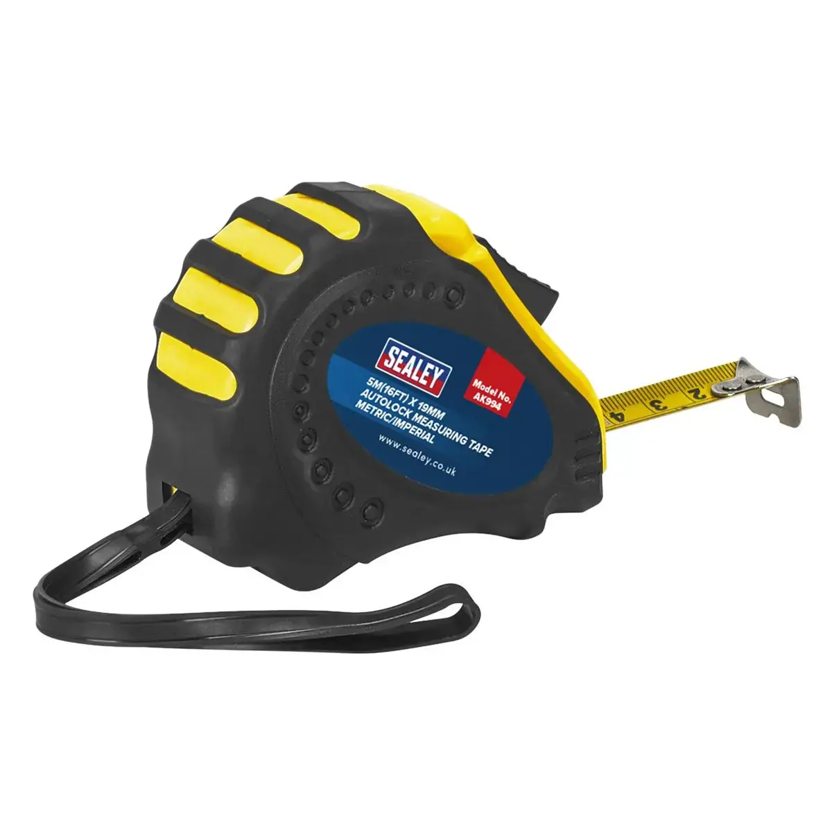 Sealey 5M Autolock Tape Measure 19Mm Blade Metric/Imperial 1