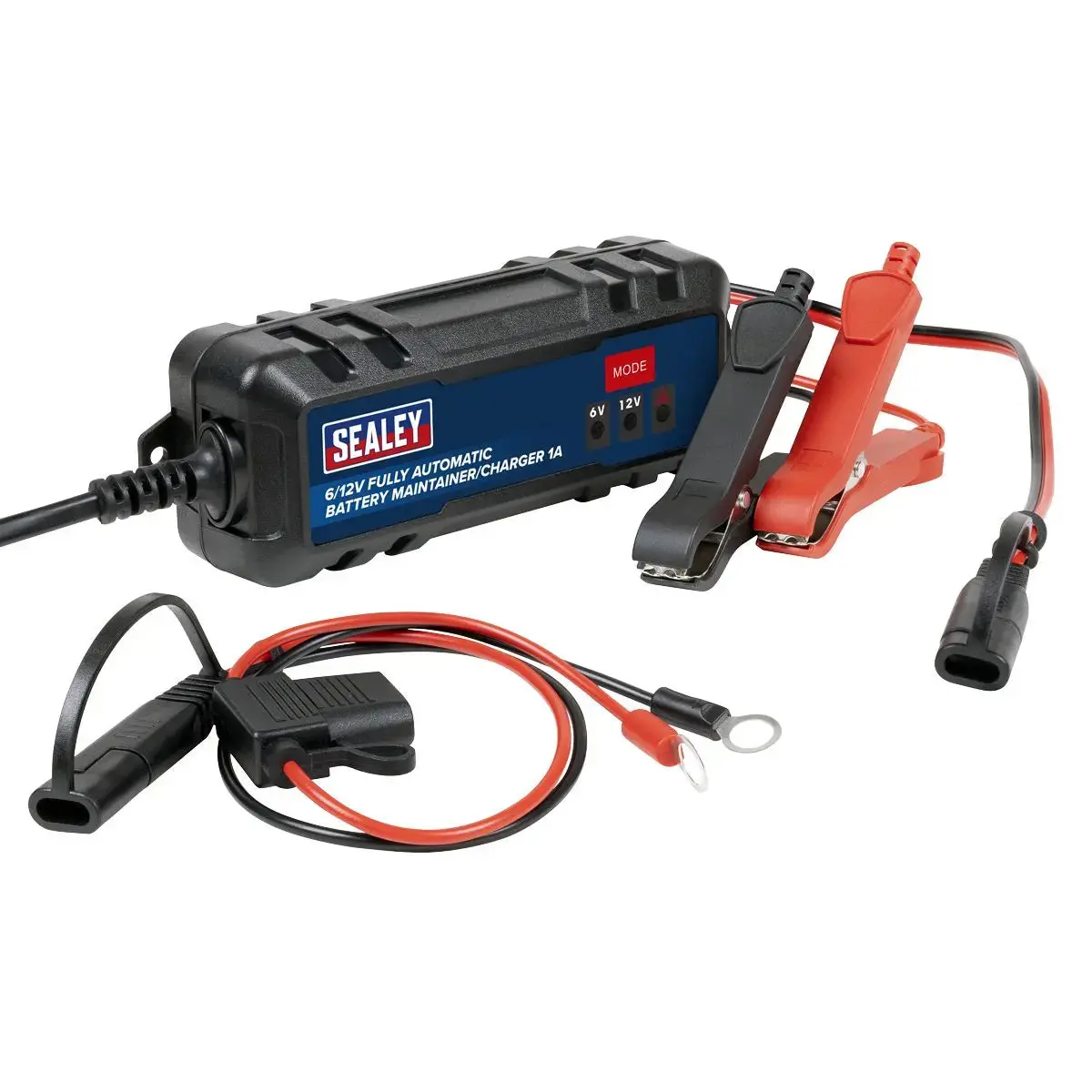 Sealey 6/12V Fully Automatic Battery Maintainer/Charger 1A 1