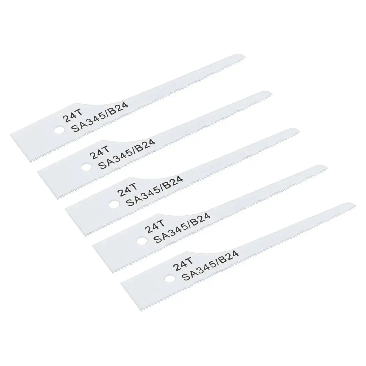 Sealey 74Mm Air Saw Blade 24Tpi - Pack Of 5 1