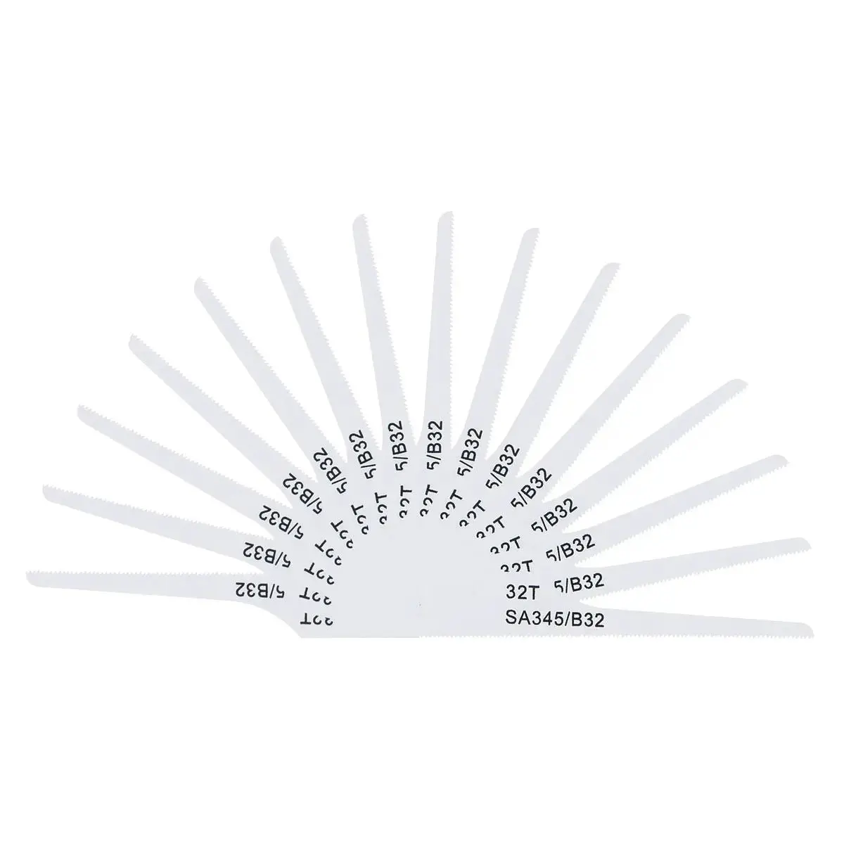 Sealey 74Mm Air Saw Blade 32Tpi - Pack Of 15 1